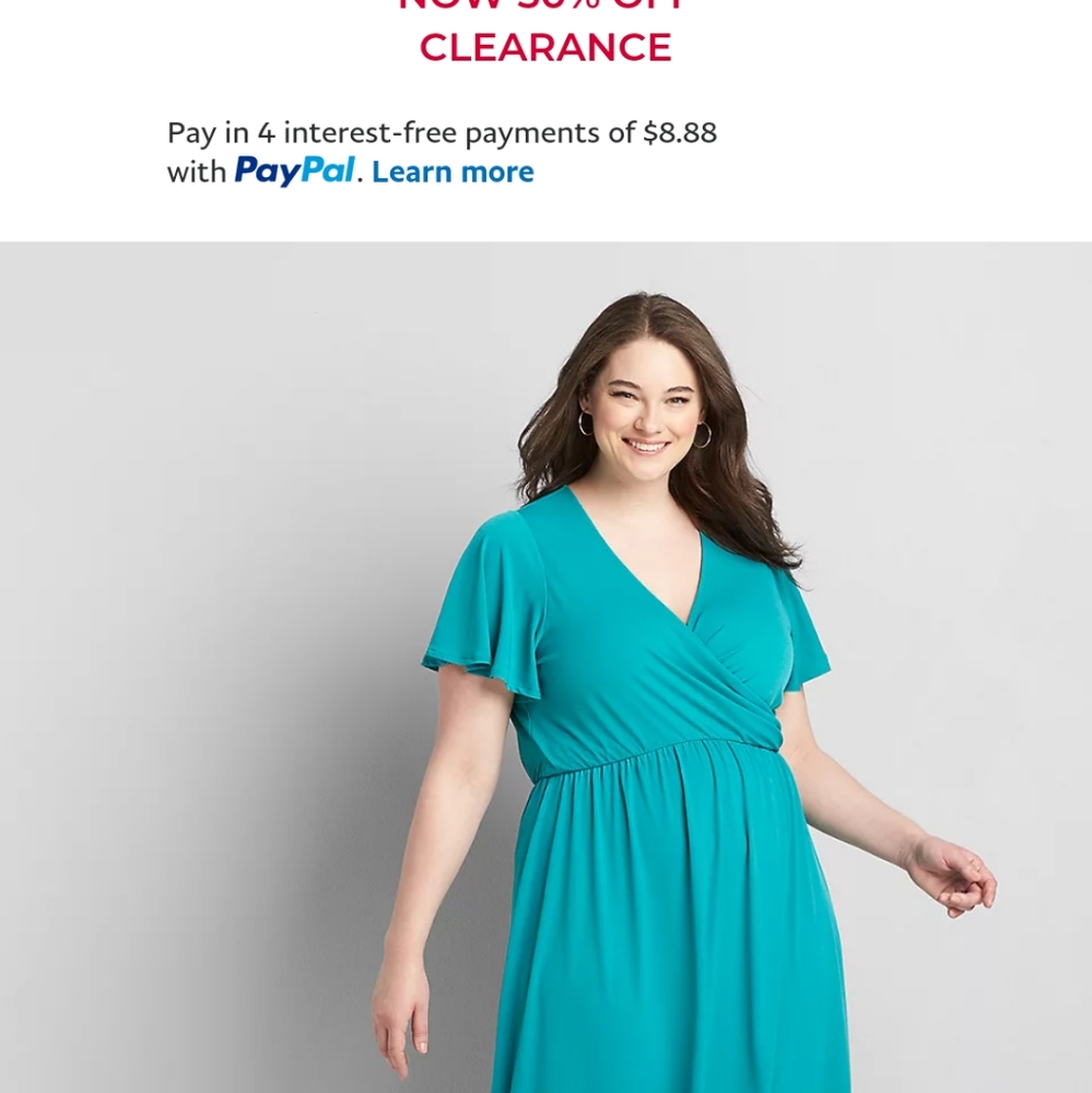 Lane Bryant dress. New with tags.